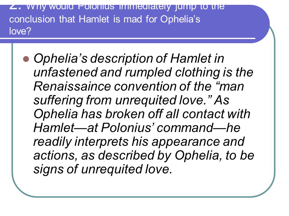 Hamlet Act 2, can you please check the answers on this practice?